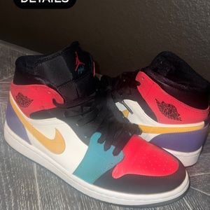 Multicolor Jordan 1’s